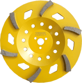 Tornado 10" 6 Seg 30 Grit Grinding Wheel