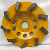 Tornado 5" 125mm 9 Seg 30 grit Wheel
