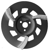 Tornado 7" Satellite Wheel 3 seg 30 Grit
