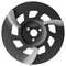 Tornado 7" Satellite Wheel 3 seg 30 Grit