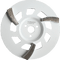Tornado 7" Satellite Wheel 3 seg 30 Grit