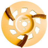 Tornado 7" Satellite Wheel 3 seg 30 Grit