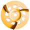 Tornado 7" Satellite Wheel 3 seg 30 Grit