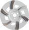 Tornado 7" Satellite Wheel 6 Seg 30 Grit