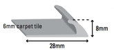 Carpet Tile Edge MB  HT-385