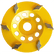 Tornado 5" Grinder Wheel 6 Seg Star 25 Grit