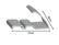 Commercial Naplock Pinned Silver HT201S