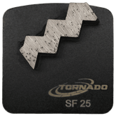 Tornado New Step Single Seg 25 Grit