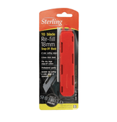 Sheffield 18mm Large Snap Blades 10 Pack - carded 201-1