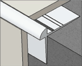 Vinyl Landing Edge 6mm