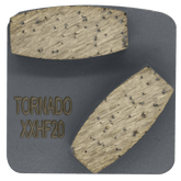 Tornado Double Seg 20 Grit - Grey