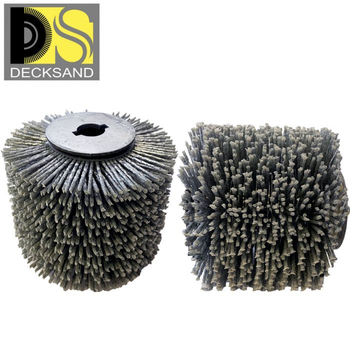 DeckSand 46 Grit Steel Core Poly Bristle Drum for Hand Held Burnisher / Edger HHB46