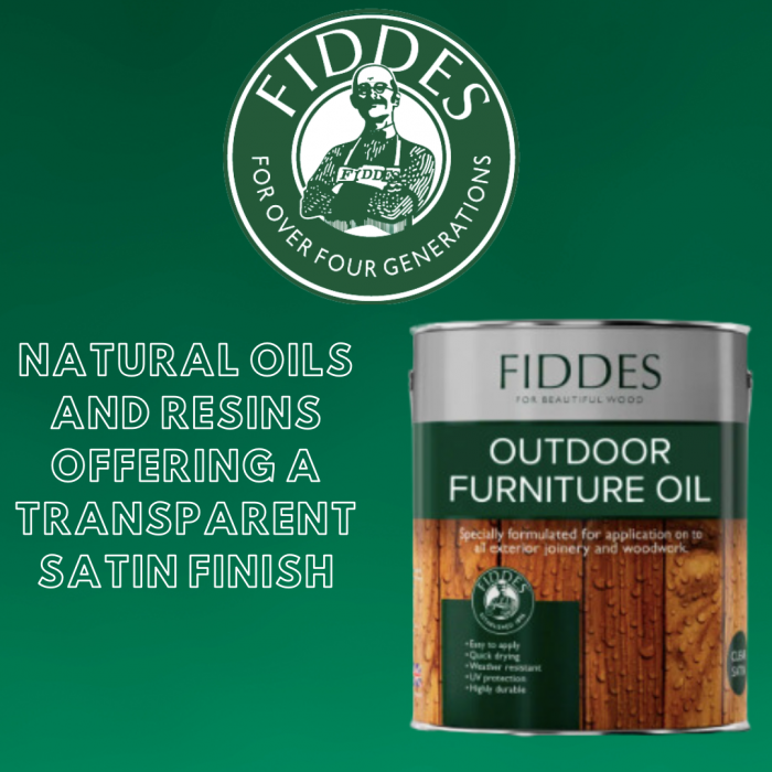 Fiddes Outdoor Furniture Oil