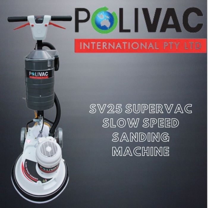 Polivac SV25 Slow Speed SuperVac