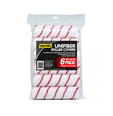 UniPro Unifibre Roller Cover 6 Pack 270mm 17005