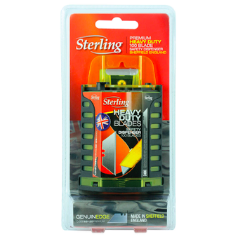 Sterling Heavy Duty Blade Dispenser 100 Pack 921-2D